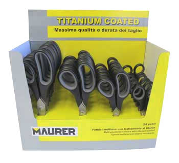FORBICI MULTIUSO BOX DA 24 PEZZI MAURER
