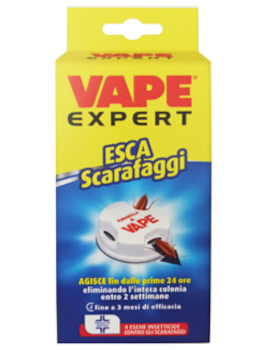 VAPE EXPERT ESCA SCARAFAGGI STOP PRONTA ALL USO CONFEZIONE DA PZ 4
