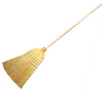 SCOPA SAGGINA 4 FILI C/MANICO