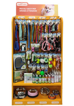 ESPOSITORE PER ACCESSORI PET NOBLEZA 193X 30X 90 C80400 VCS+VPL+VPO