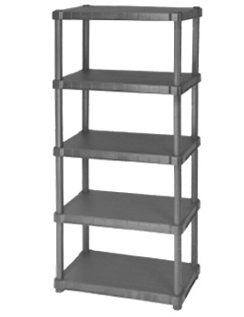 SCAFFALE PLA 5RIP 80X 40 ATLANTE