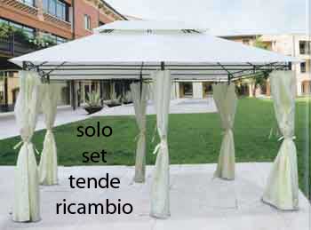 TENDA LATERALE PZ6 X GAZEBO SINES