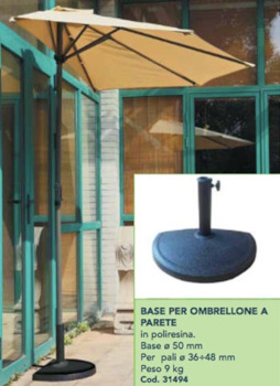 OMBRELLONE PARETE ALLUMINIO 270 TARRAGONA