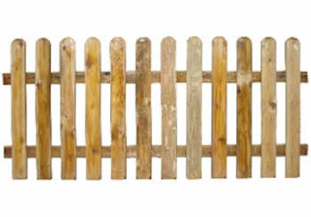 STACCIONATA LEGNO 180X 100CM 12STECCHE PP