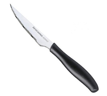 COLTELLI BISTECCA LAMA INOX CM10 MANICO ERGONOMICO