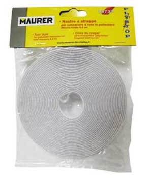 VELCRO IN ROTOLO DA MT6,5 PER ZANZARIERA POLIESTERE MR