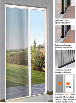 ZANZARIERA PLIX E 120X 240 BIANCO