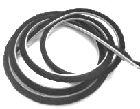 SPAZZOLA ADESIVA PARAFREDDO X PROFILO PVC
