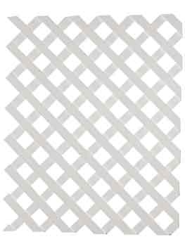 TRALICCIO FISSO PLA BIANCO 2X 1