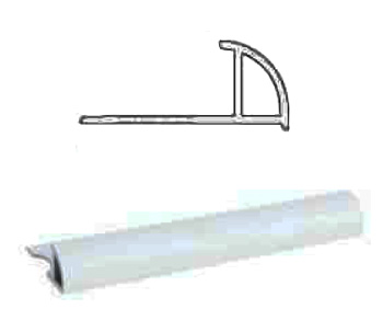 PROFILO JOLLY PER MATTONELLE PVC BIANCO 8MM
