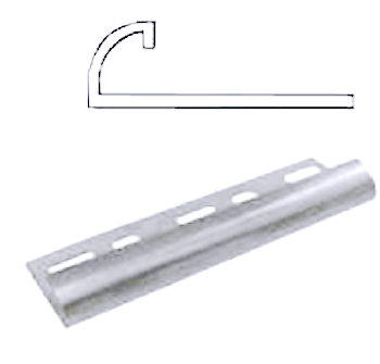 PROFILO JOLLY ACCIAIO SATINATO TONDO H 2,5 MT 8MM