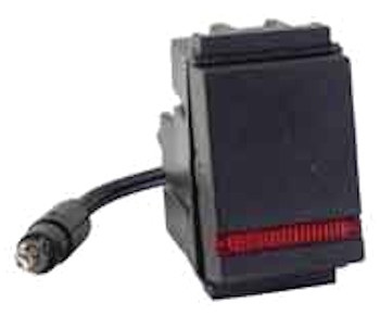 INTERRUTTORE UNIPOLAR LED ARC MR