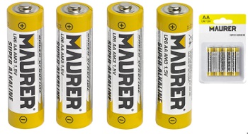 BATTERIA 4 STILO AA MAURER