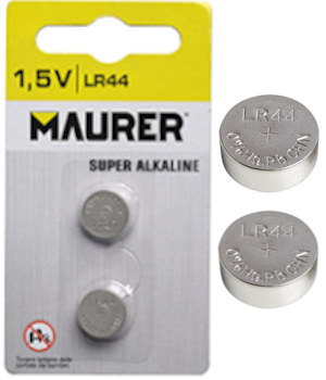 MICROPILA A BOTTONE LR44 BLISTER DA PZ2 MAURER