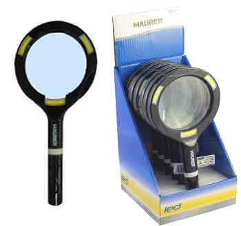 LENTE INGRANDIMENTO LED 2,5X  MAURER
