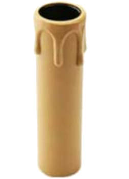 PORTALAMPADA CANDELA CM6,5 E14 NOCCIOLA