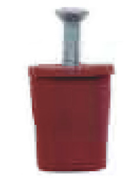 PARACOLPI TAPPARELLA C0N VITE DADO 30MM MARRONE