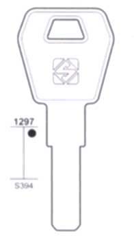 CHIAVE T/ZADI BULLOCK ZD25