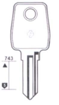 CHIAVE T/LOWE 5SP SX RIDOT LF23R