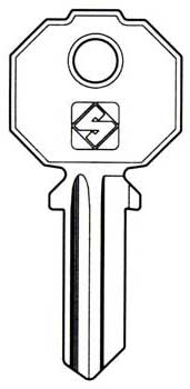 CHIAVE T/PREFER TRAVE 4SP PF2