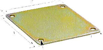 PIASTRA SUPP PILASTRO 15X 15 800P