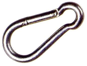 MOSCHETTONE POMPIERE FERRO ZINCATO MM40 MR