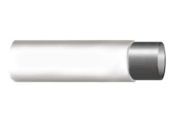 TUBO ARMADIO FERRO PLASTIFICATO BIANCO MT 1,5 *18