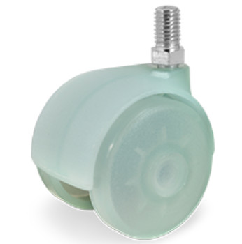 RUOTA TRASPARENTE/AZZURRATA PERNO *50 PZ4 8302