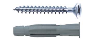 TASSELLO IN NYLON TRAZIONE A VITE DIAMETRO MM 6 MUV101 MP