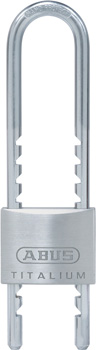 LUCCHETTO IN LEGA TITALIUM 50 MM ARCO REGOLABILE 60 150 MM ABUS