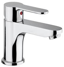 MISCELATORE LAVABO BLU CROMO