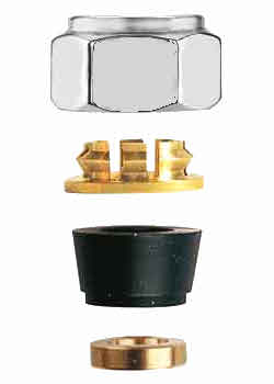 ADATTATORE RAME 12 24/19 CROMATO