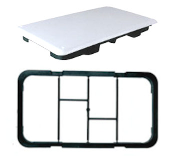 SPORTELLO COPRI COLLETTORI 40X 25