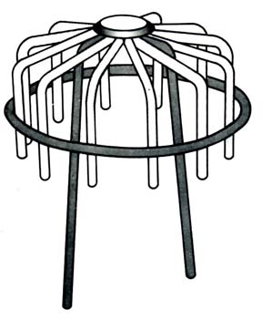 GRIGLIA TERRAZZO CROM FUNGO 8