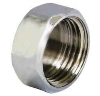 TAPPO FEMMINA OTTONE CROMATO 1/2