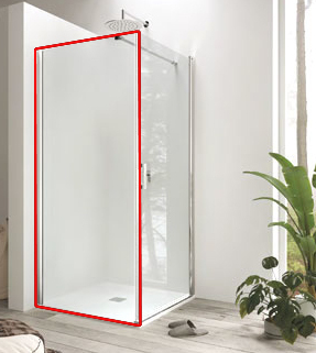 PARETE FISSA C/T CM 70 H190 VERT