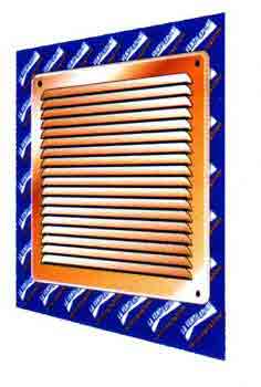 GRIGLIA AERAZIONE INOX  190X 160