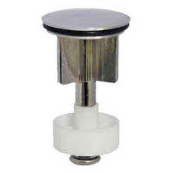 TAPPO OTTONE CROMATO 1 PILETTA SCARICO AUTOMATICO