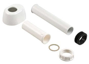CANOTTO PVC BIANCO X CASSETTA INCASSO UNIVERSALE BIANCO