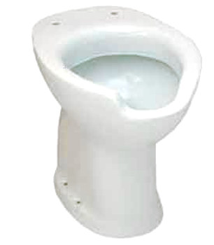 VASO PER DISABILI SCARICO A PAVIMENTO