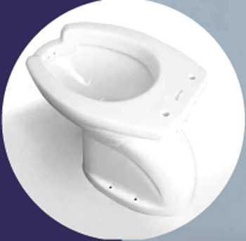 VASO BIDET DISABILI SCARICO A PAVIMENTO CON EROGATORE