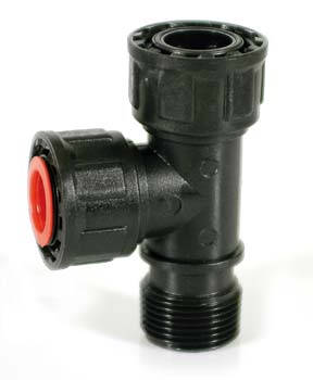 TEE PP M/F/F 1 X1 X1 C/ORING