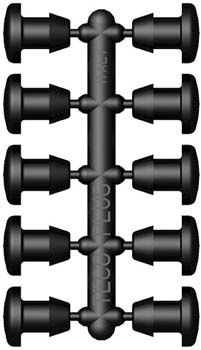 TAPPO DI RIPARAZIONE CF DA 10 PZ MISURA 4 5 MM
