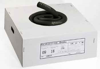 TUBO ISOLANTE SPESSORE mm 09 18 CARTONE DA MT 38