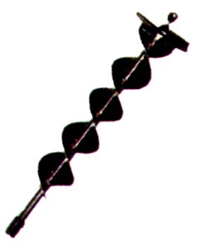 PUNTA PER MOTOTRIVELLA *10CM LUNGA 73CM PAPILLON