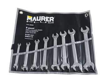 SERIE CHIAVE SPACCATE A FORCHETTA 6 22 PZ8 MAURER PLUS