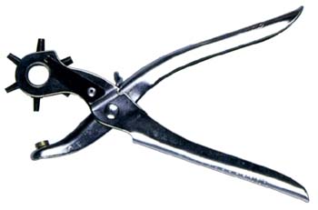 PINZA FUSTELLA 6 FUSTELLE DIAMETRO 2 5MM A REVOLVER 220MM MAURER
