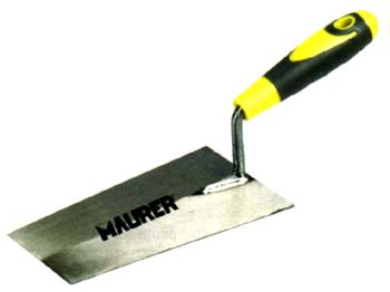 CAZZUOLA QUADRA CON MANICO GOMMA CM 16 MAURER