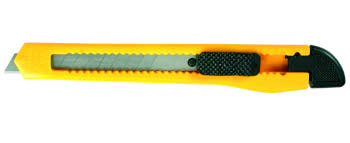 COLTELLO LAMA A SPEZZARE GUIDA PLASTICA MM9 MR