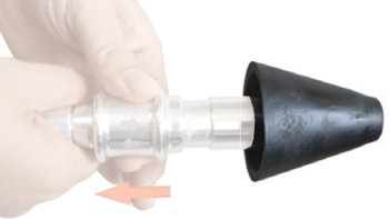 TAMPONE RICAMBIO POMPA DISOSTRUENTE PICCOLO DIAMETRO 65 P N 3